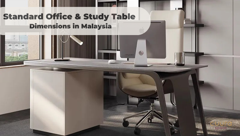 Standard size of study table outlet